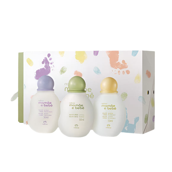 Natura MAMÃE E BEBÊ Mamãe Bebê Trio Miniaturas / Gift Mom And Baby Trio Miniatures