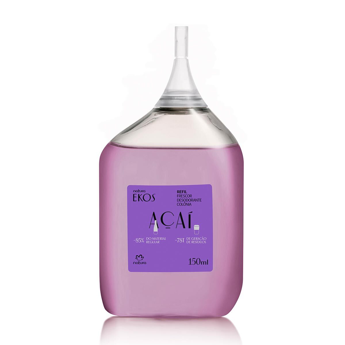 Natura EKOS Frescor Feminino Açaí / Recharge Déodorant Cologne Fraîcheur Féminine Acai - 150ml