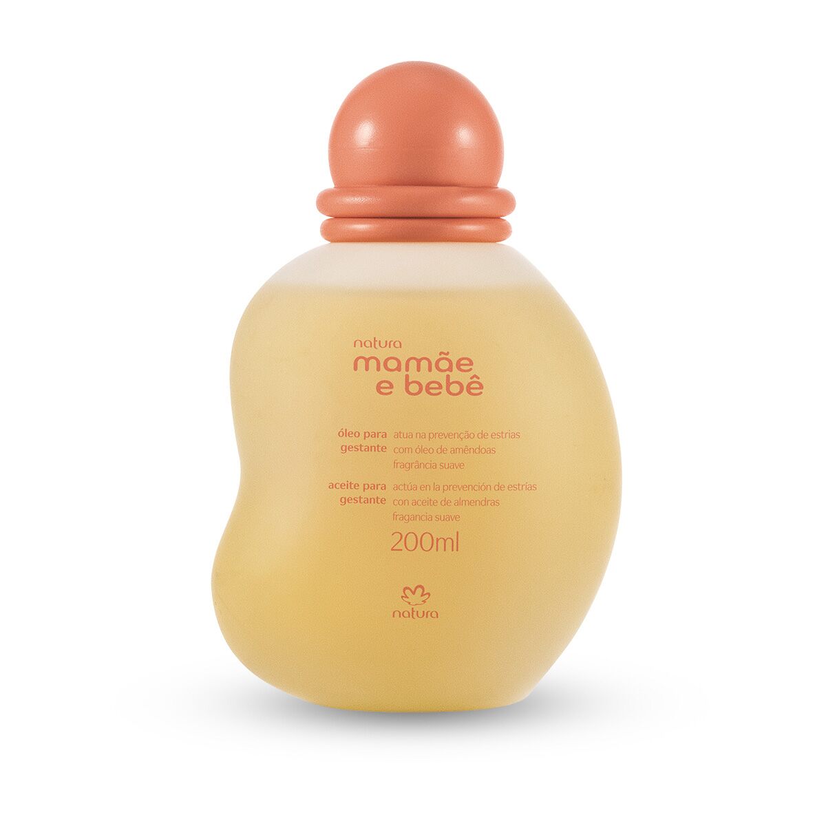 Natura MAMÃE E BEBÊ Gestante Com Guias Massagem 200 Ml / Oil For Pregnant Woman With Massage Guides - 200 Ml