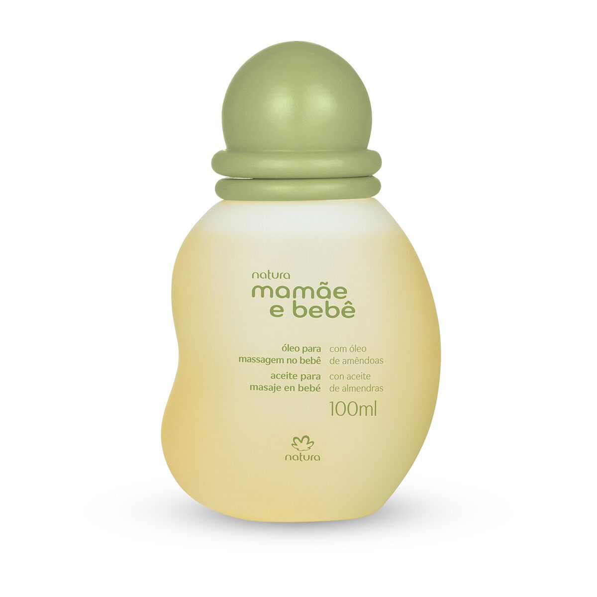 Natura MAMÃE E BEBÊ Com Guias Massagem No Bebê / Huile Avec Guides De Massage Pour Bébé - 100 Ml