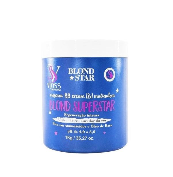 Mask BB Cream 12 in 1 Web Effect Hair Restoration Treatment 1kg - Vloss