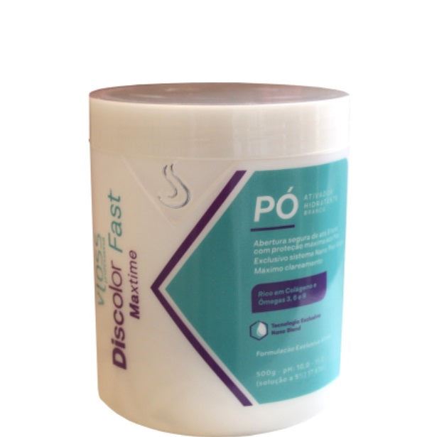 White Discolor Fast Nano Bleaching Poudre Brillance Traitement 500g - Vloss