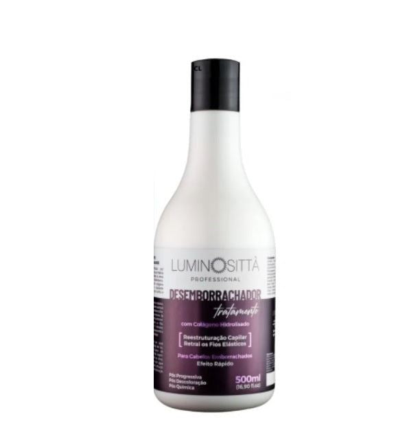 Hydrolyzed Collagen Anti Rubber Effect Hair Restore Treatment 500ml - Luminositt