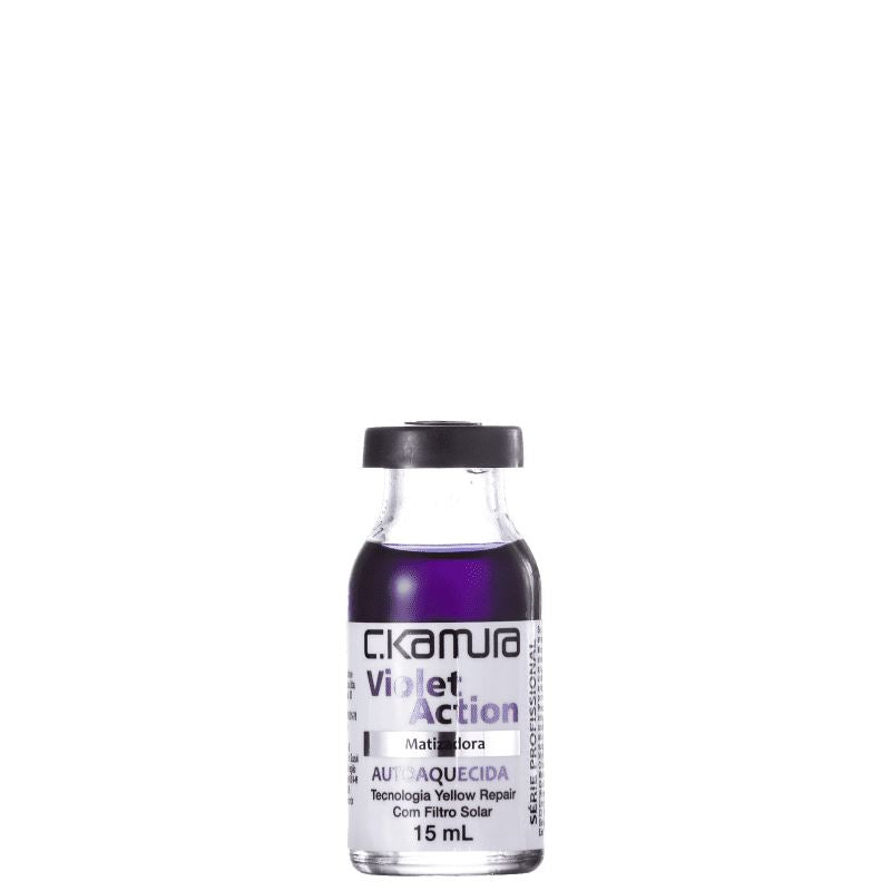 C.Kamura Violet Action Matizadora- Treatment Ampola 15ml