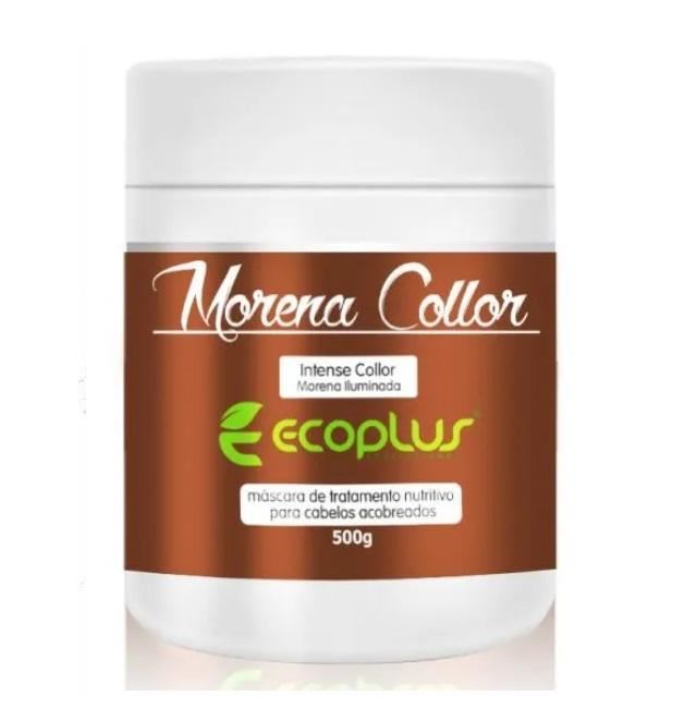 Intense Collor Morena Brun Cheveux Brun Masque Teinté Ecoplus 500g - Ecoplus