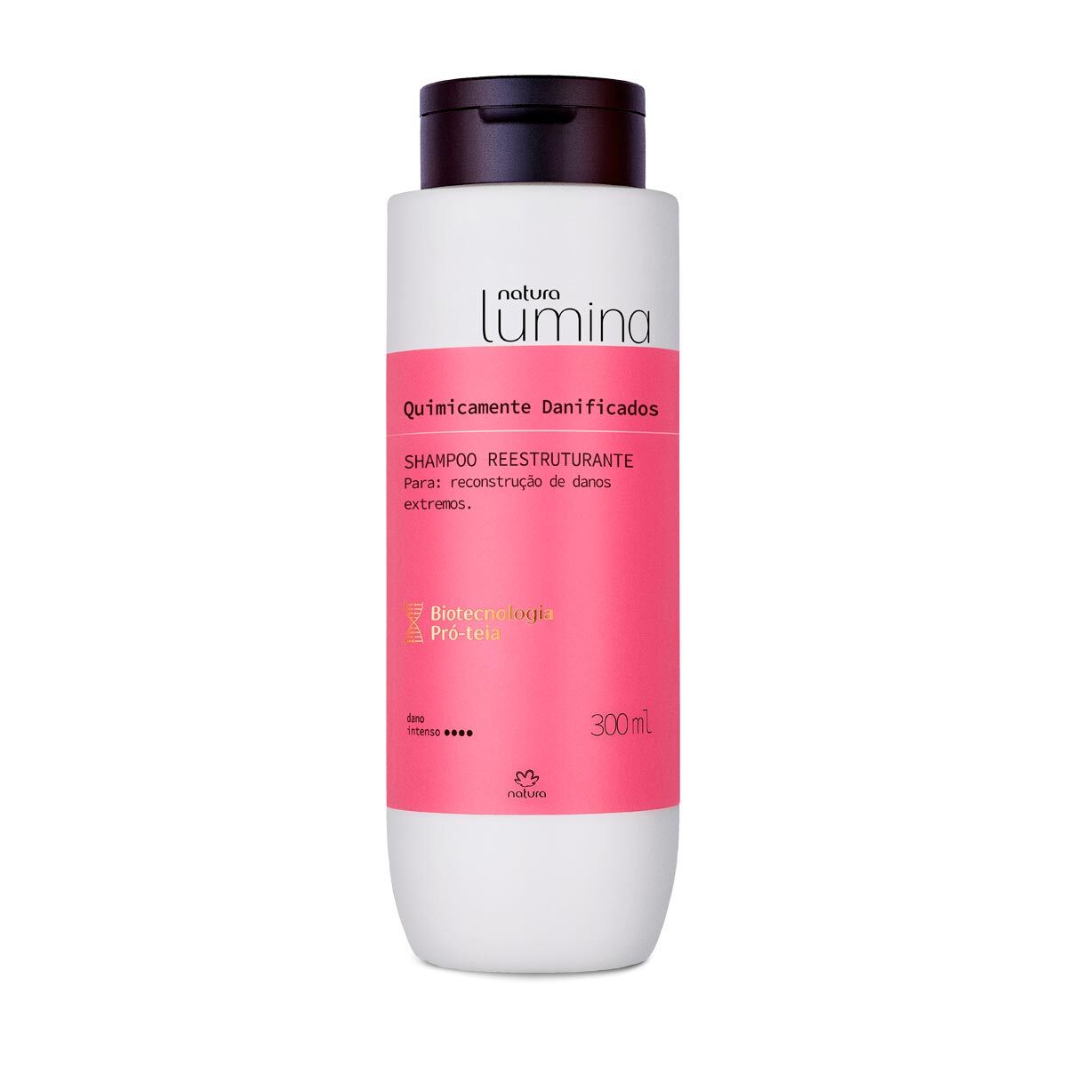 Natura LUMINA Reestruturante Quimicamente Danificados / Chemically Damaged Restructuring Shampoo - 300ml