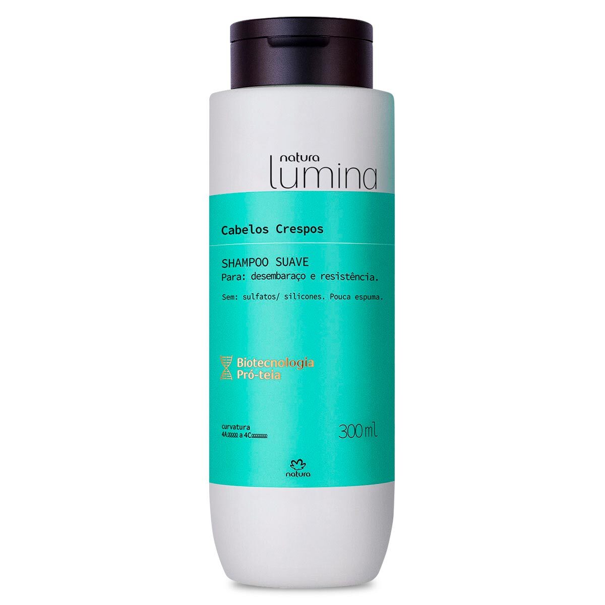 Natura LUMINA Suave Cabelos Crespos / Soft Shampoo Curly Hair - 300ml