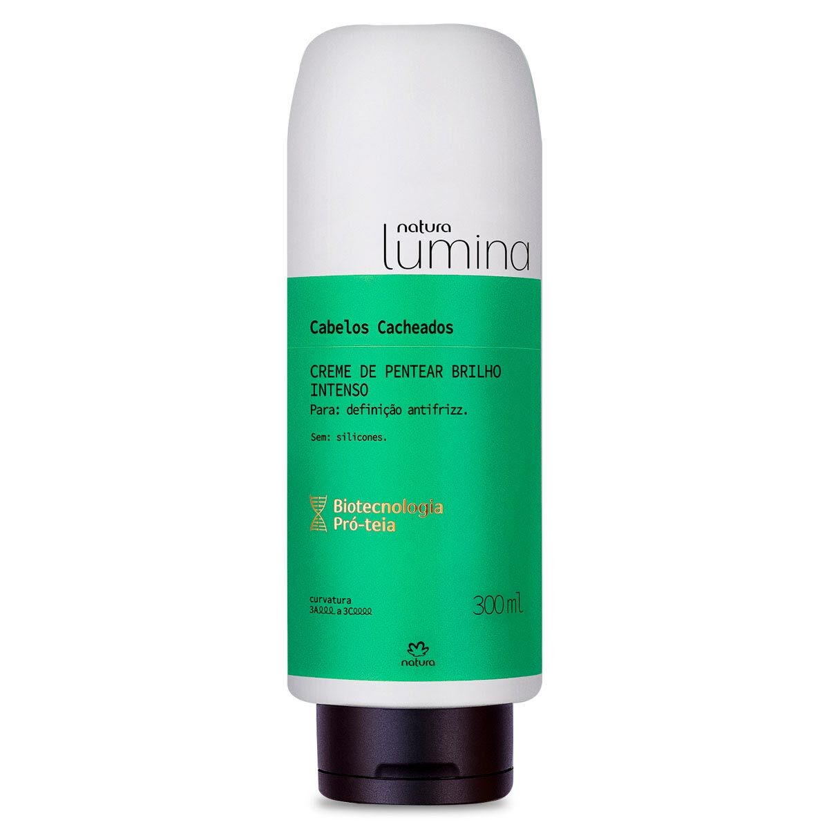 Natura LUMINA Pentear Brilho Intenso Cabelos Cacheados / Cream Of Combing Intense Curly Hair - 300ml