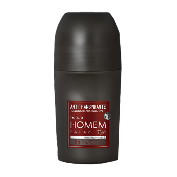 Natura HOMEM Sagaz / Deodorant Antitranspirante Roll-on Sagacious Man - 75 Ml