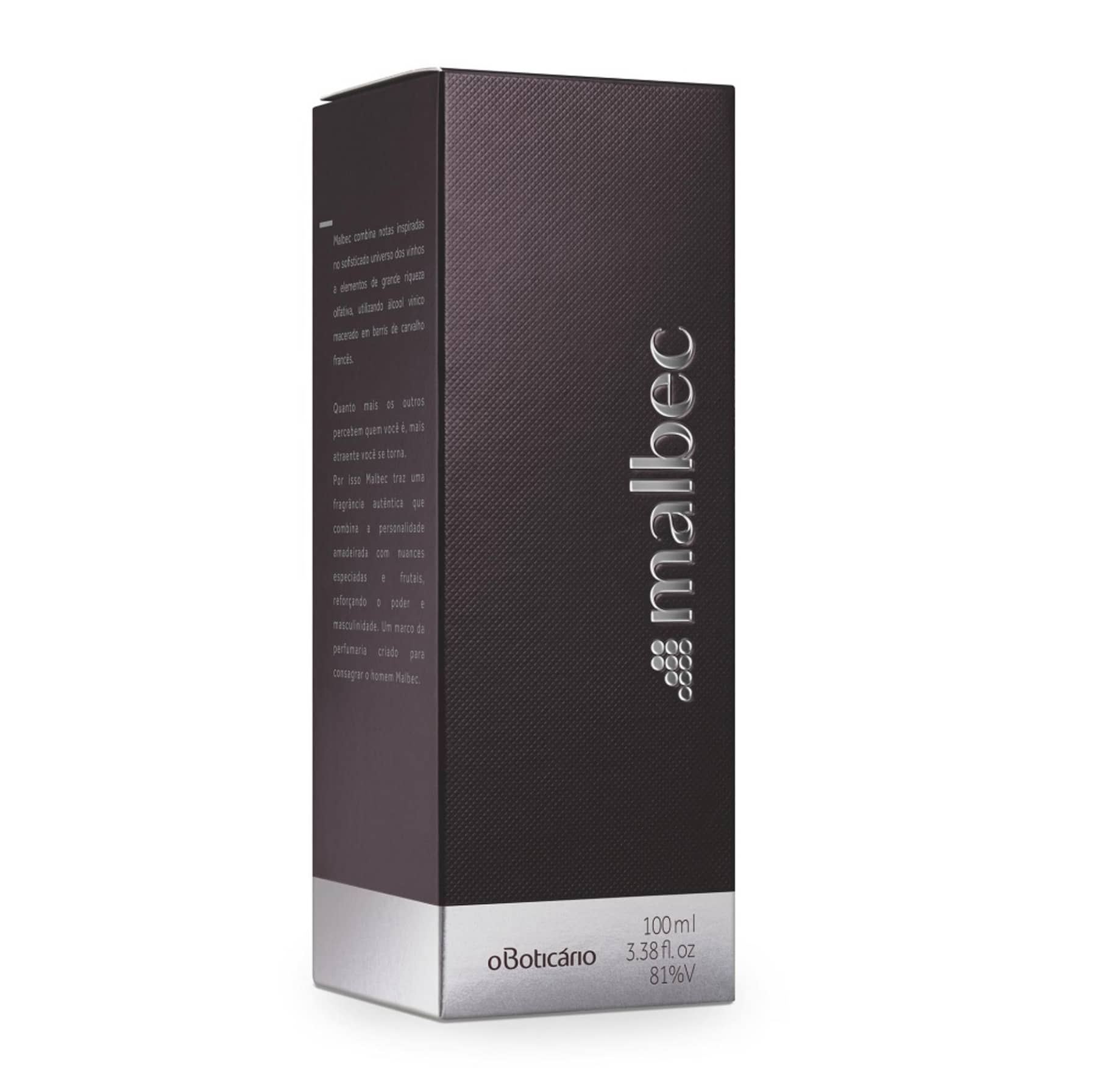 Malbec Deodorant Cologne 100ml - o Boticario Perfume