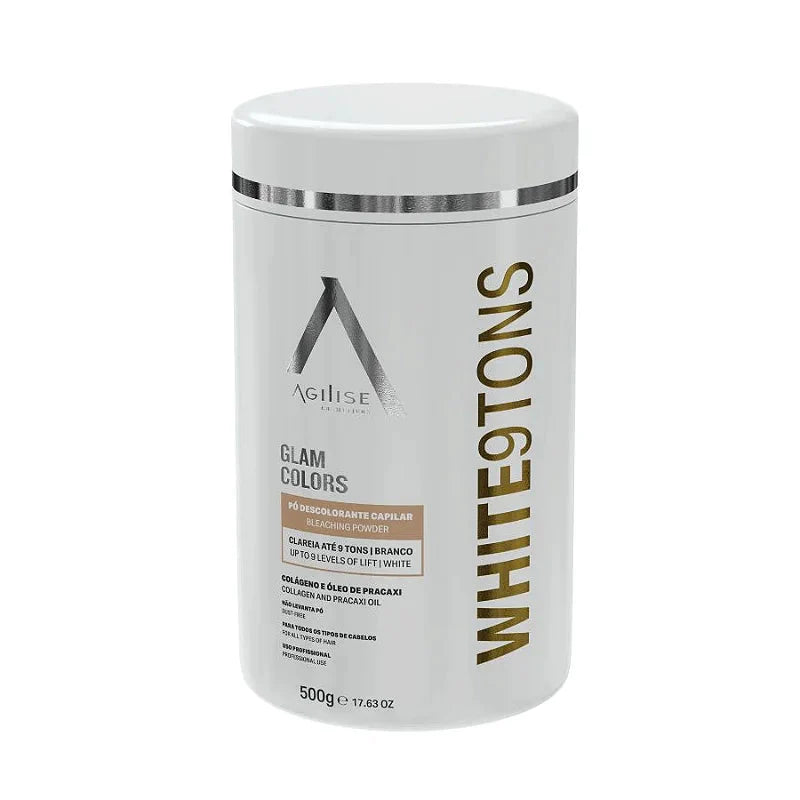 Agilise Professional Hair Care Agilise Professional Glam Colors White 9 Tones 500g / 16.9 Fl Oz