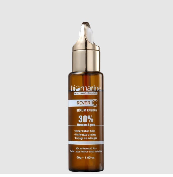 Skin Care Beauty Anti Aging Biomarine Rever C Vitamin C Antioxidant Sérum 30g