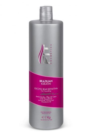 Brazilian Keratin Semi Definitive Hair Smoothing Treatment 1Kg Fit C