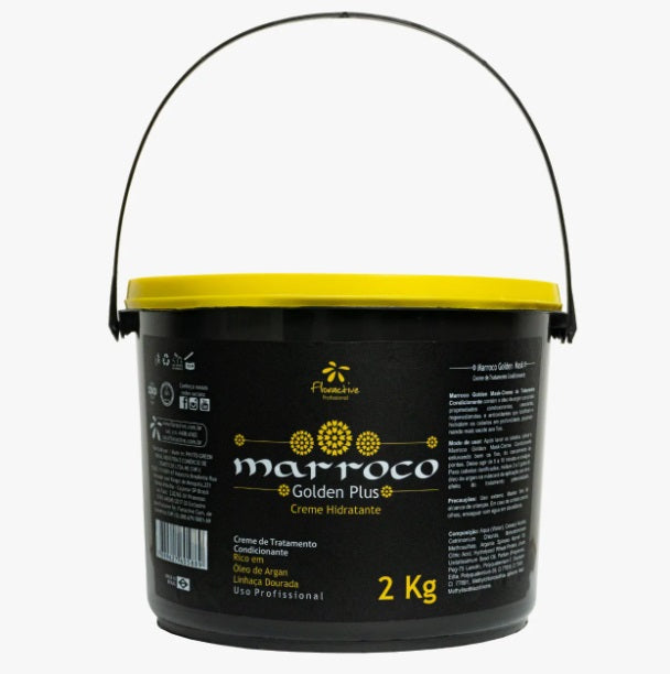 Floractive Hair Care Marroco Argan Golden Plus Hair Moisturizing Conditioning Mask 2Kg - Floractive