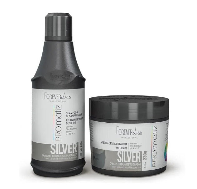 Forever Liss Color Treatment Forever Liss Pro Matiz Silver Kit
