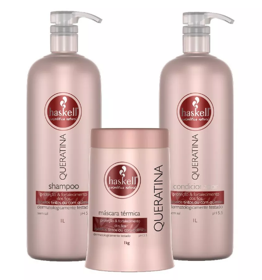 Haskell Brazilian Keratin Treatment Brazilian Keratin Profesisonal Hair Treatment Kit 3x1l - Haskell