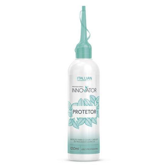 Itallian Hair Tech Brazilian Keratin Treatment Itallian System Innovator Relaxer Professional Protector 100ml - Itallian Hair Tech