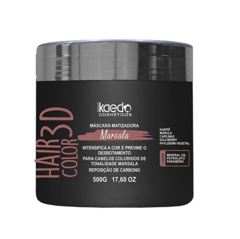 Kaedo Hair Mask Hair Color 3D Blonde Tinting Toning Carbon Replacement Mask 500g - Kaedo