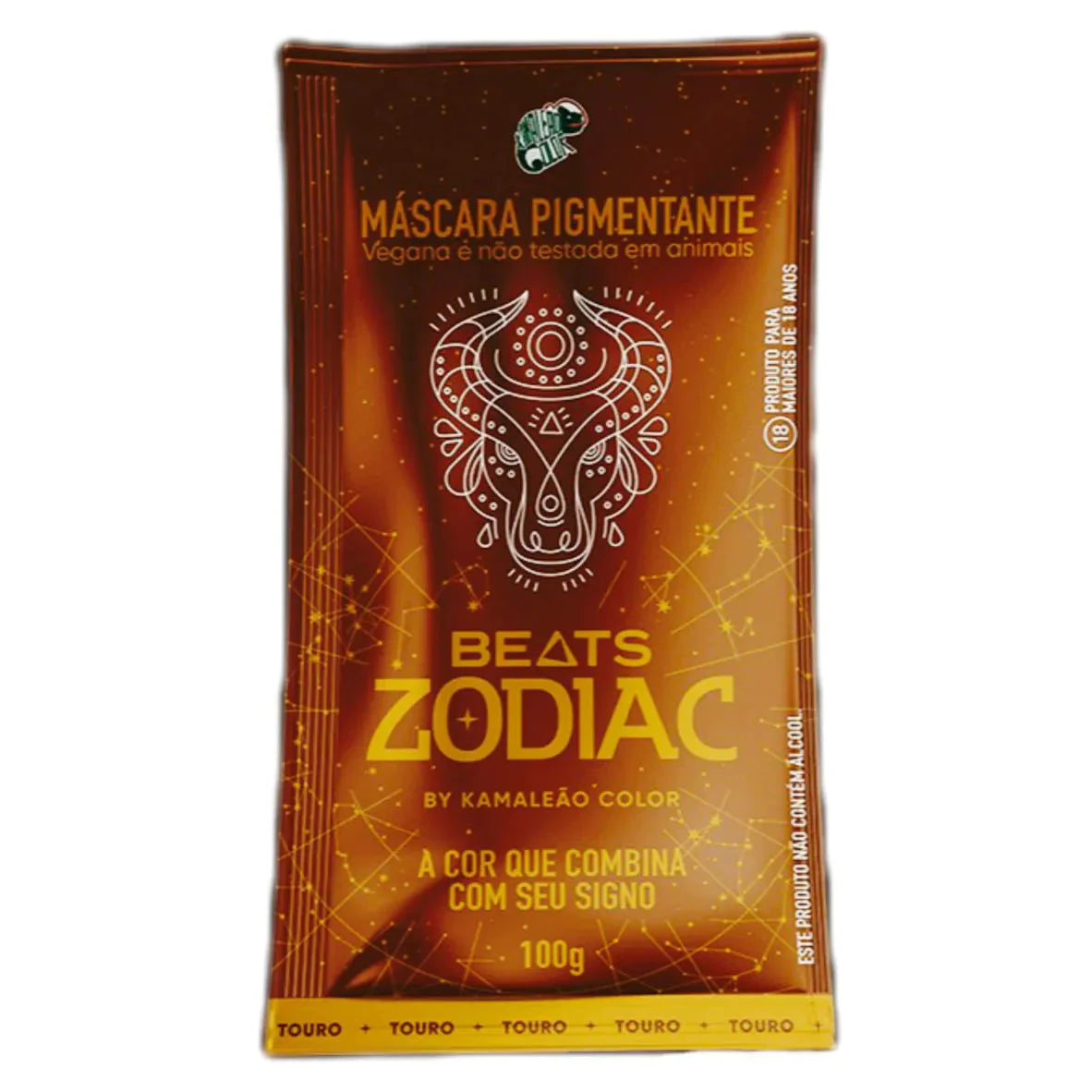 Kamaleão Color Hair Color Kamaleão Color Touro Beats Zodiac Pigment Mask 100g / 3.52 fl oz