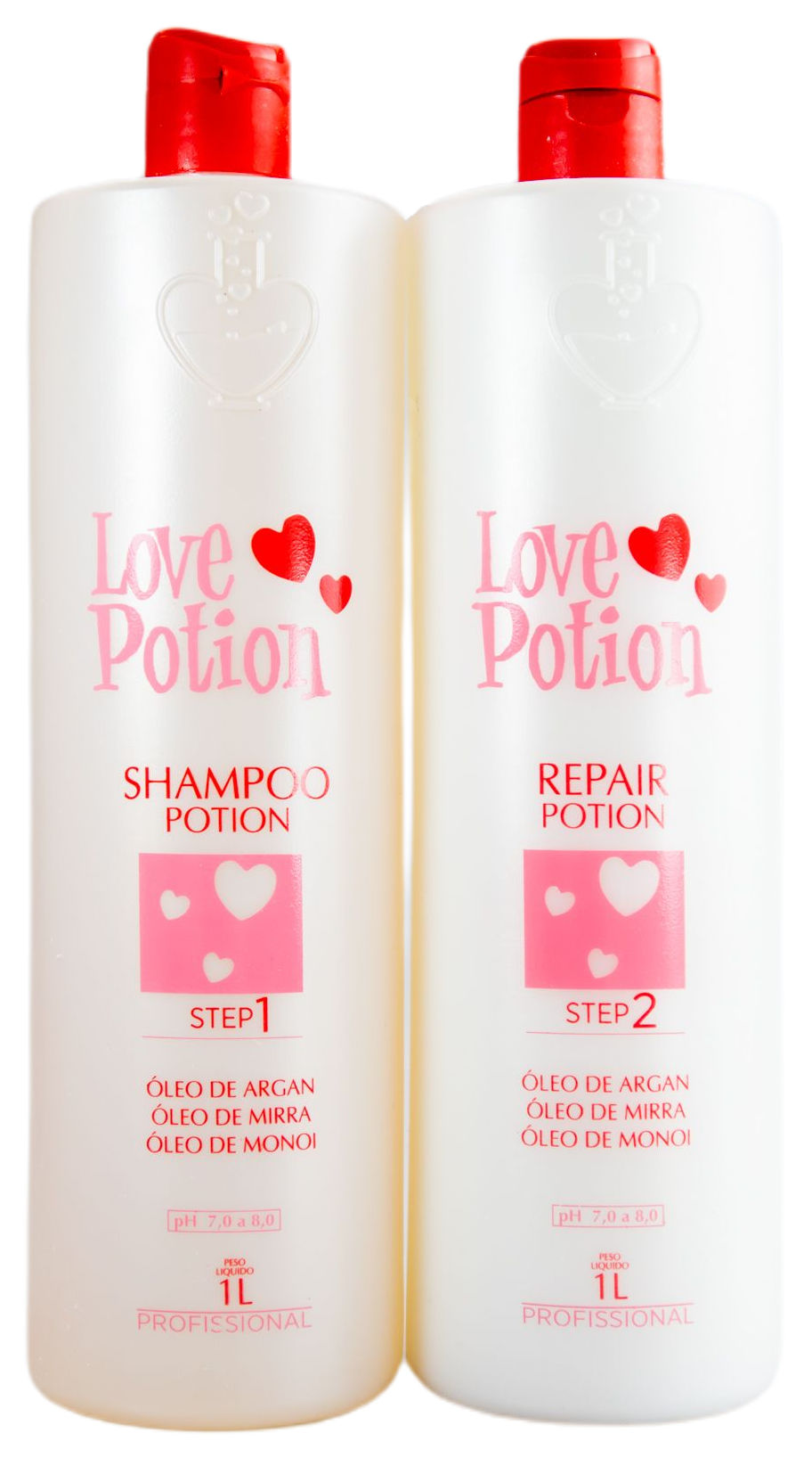 Brazilian Repair Argan Mirra Monoi Oils Keratin Progressive 2x1L - Lov