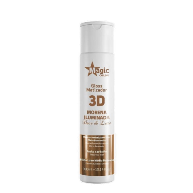 Magic Color Hair Color Illuminated Brunette Milk Cream Tinting Color Revitalizing Mask 300ml - Magic Color