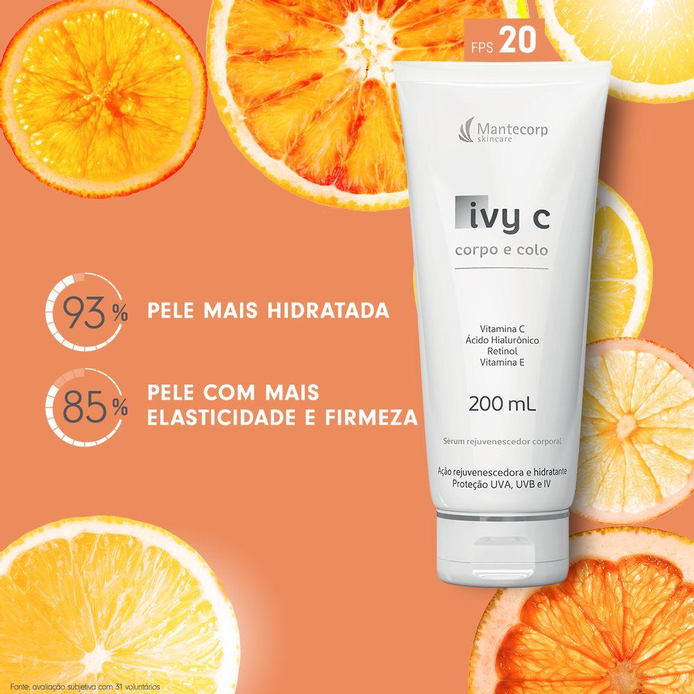 Mantecorp Corporal rejuvenating Body Rejuvenir Ivy C Body and Colo FPS 20 BG 200ml - Mantecorp