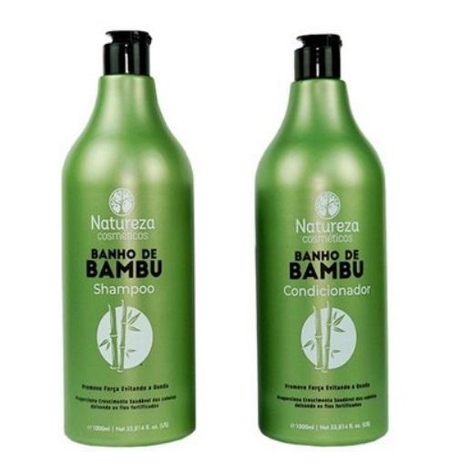 Professional Hair Treatment Bamboo Bath Shampoo and Conditioner 2x1L -