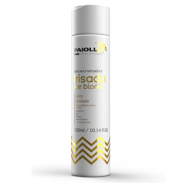 Paiolla Hair Care Iridescent Pearly Blond Tinting Color Maintenance Treatment Mask 300ml - Paiolla
