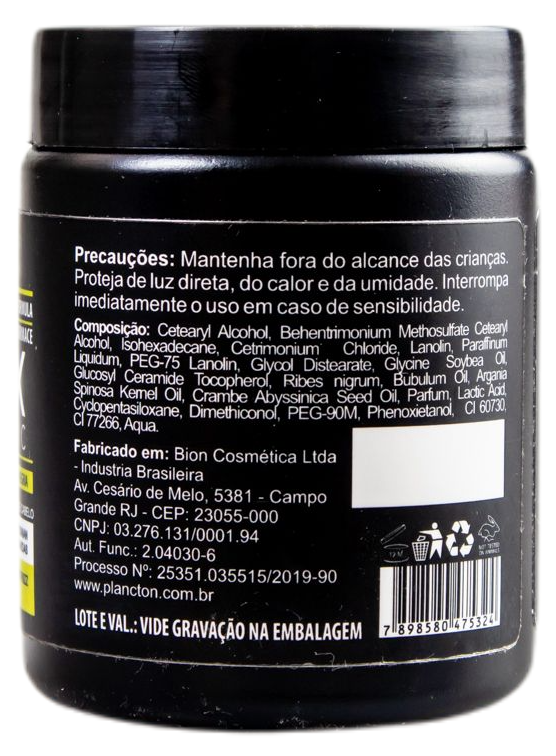 Plancton Professional Brazilian Keratin Treatment Deep Hair Mask Orghanic Premium High Performance Hair Mask 100g - Plancton Professional