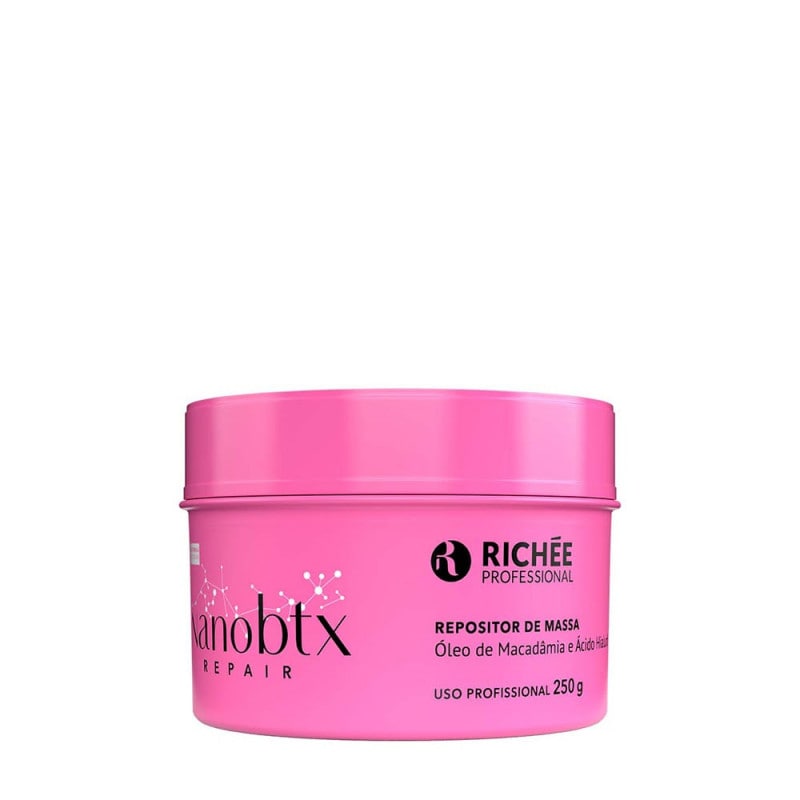 Richée Brazilian Keratin Treatment Brazilian Nano Deep Hair Mask Varnish Bath Shine Intensifying Treatment Mask 250g - Richée