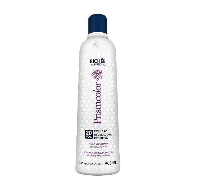 Richée Brazilian Keratin Treatmernt Discoloration Prismcolor Revealing Hair Emulsion 20 Volumes 900ml - Richée