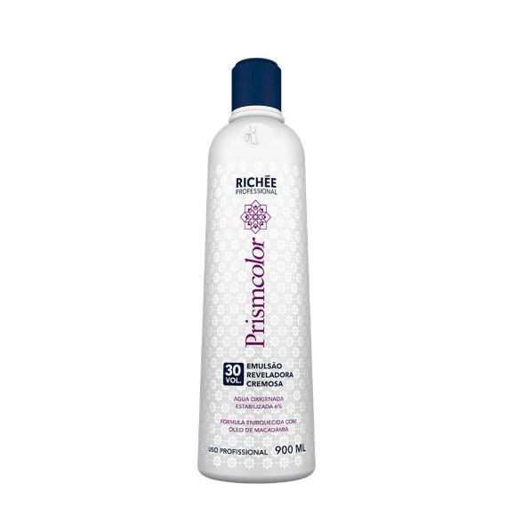 Richée Brazilian Keratin Treatmernt Discoloration Prismcolor Revealing Hair Emulsion 30 Volumes 900ml - Richée