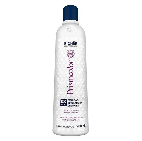 Richée Brazilian Keratin Treatmernt Discoloration Prismcolor Revealing Hair Emulsion 8 Volumes 900ml - Richée