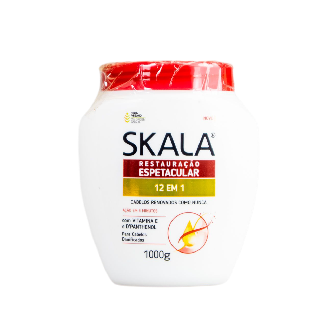 Skala Treatment Cream Creme De Tratamento Restauração 12 Em 1 / Restoration Treatment Cream 12 In 1 Hair Treatment Cream - Skala