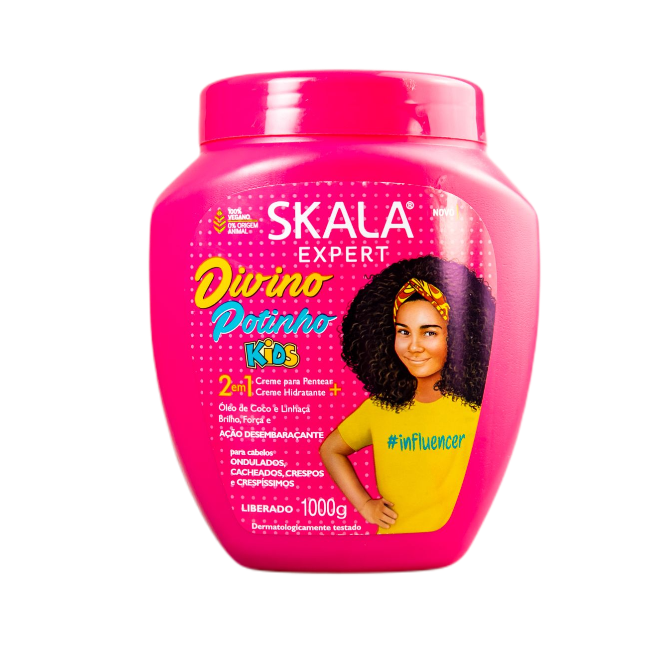 Skala Treatment Cream Crianças Divino Potinho / For Kids Hair Treatment Cream - Skala