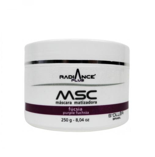 Soller Hair Mask Radiance Plus Purple Fuchsia Color Intensifying Tinting Cream Mask 250g - Soller