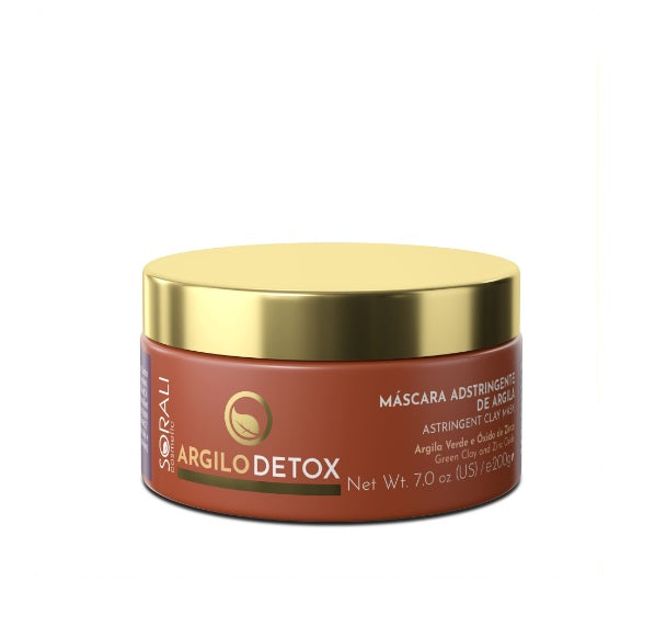 Sorali Argilo Detox - Mask - Adstringent Clay Oil Absorption - 200g / 7 oz