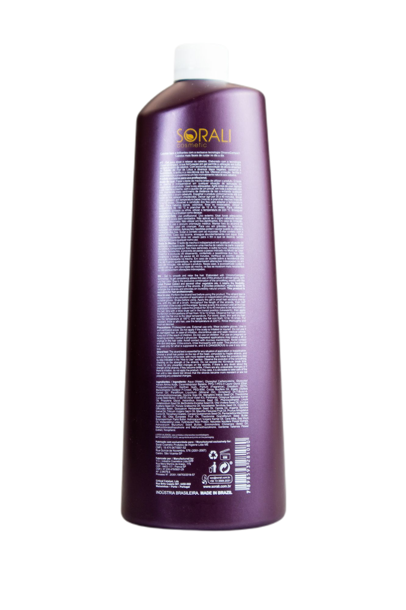 Sorali - Recovery Gloss Filmo Therapy Brazilian Keratin All Hair Types-- 1L / 33 fl oz