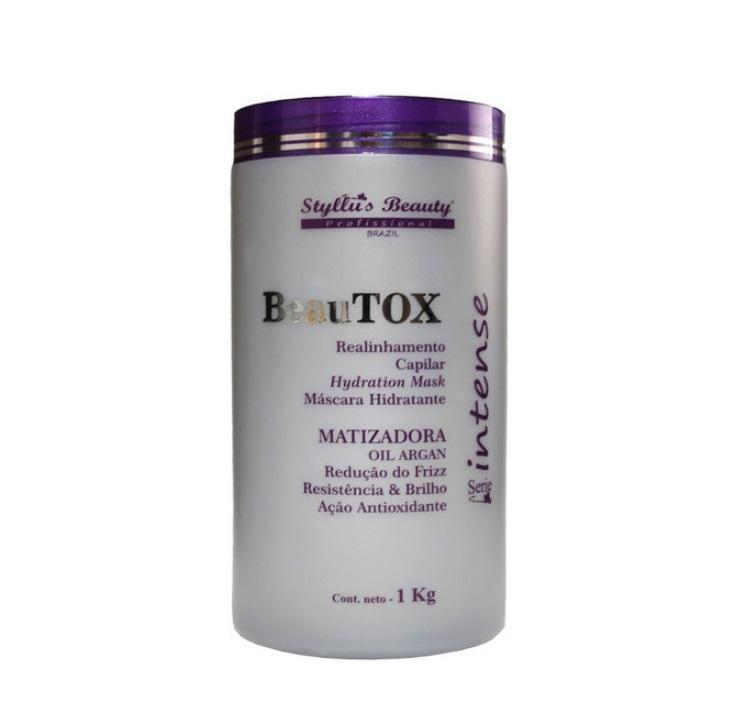 Styllus Beauty Brazilian Keratin Treatment Btox Beautox Strong Blond Tinting Argan Oil Hydration Mask 1KG - Styllus Beauty