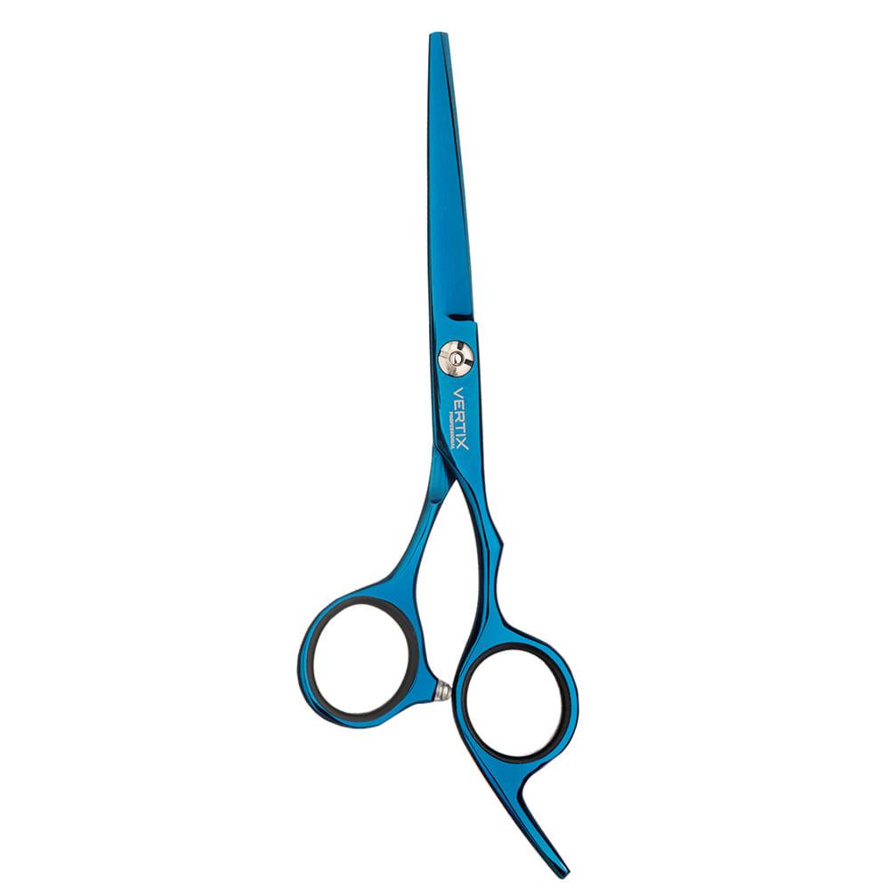 Vertix hair shear Blue Titanium Razor Scissors 5.5 Hair Shear - Vertix Professional