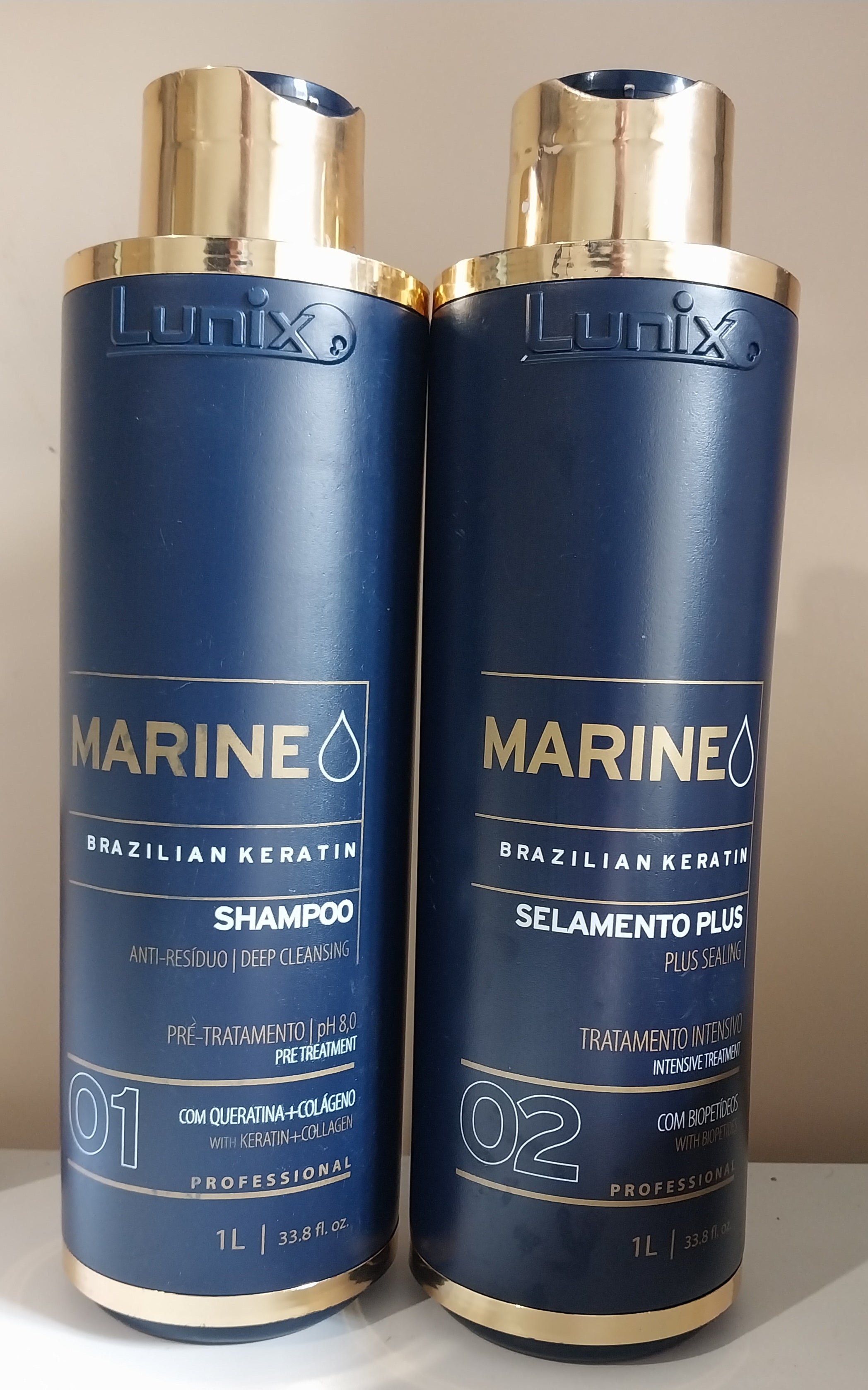 Marine Plus Sealing Contense Lavement Tractive Kit 2x1L - Lunix