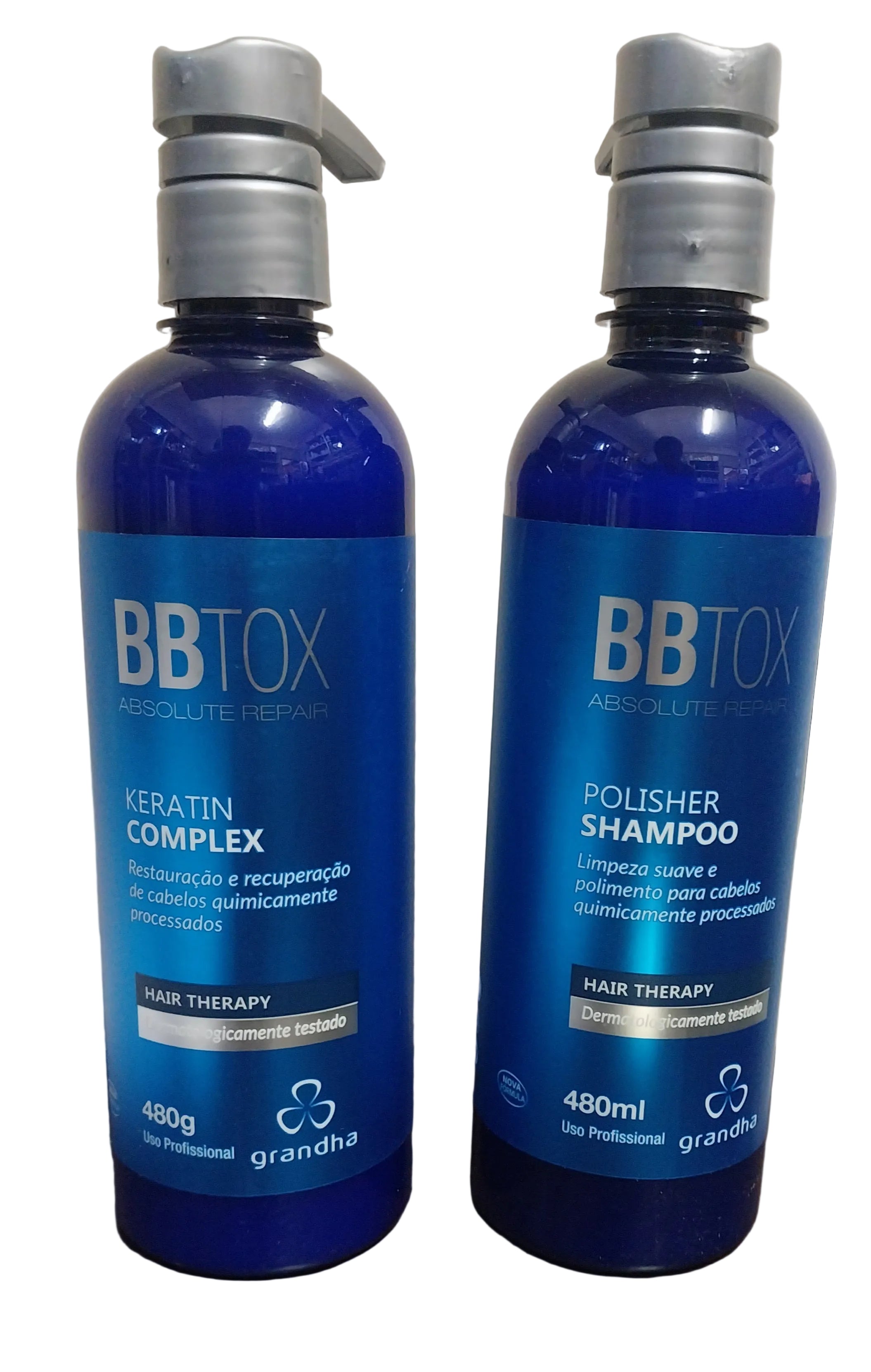 BBtox Absolute Repair Keratin Complex Antioxidant Treatment Kit 2x480g - Grandha