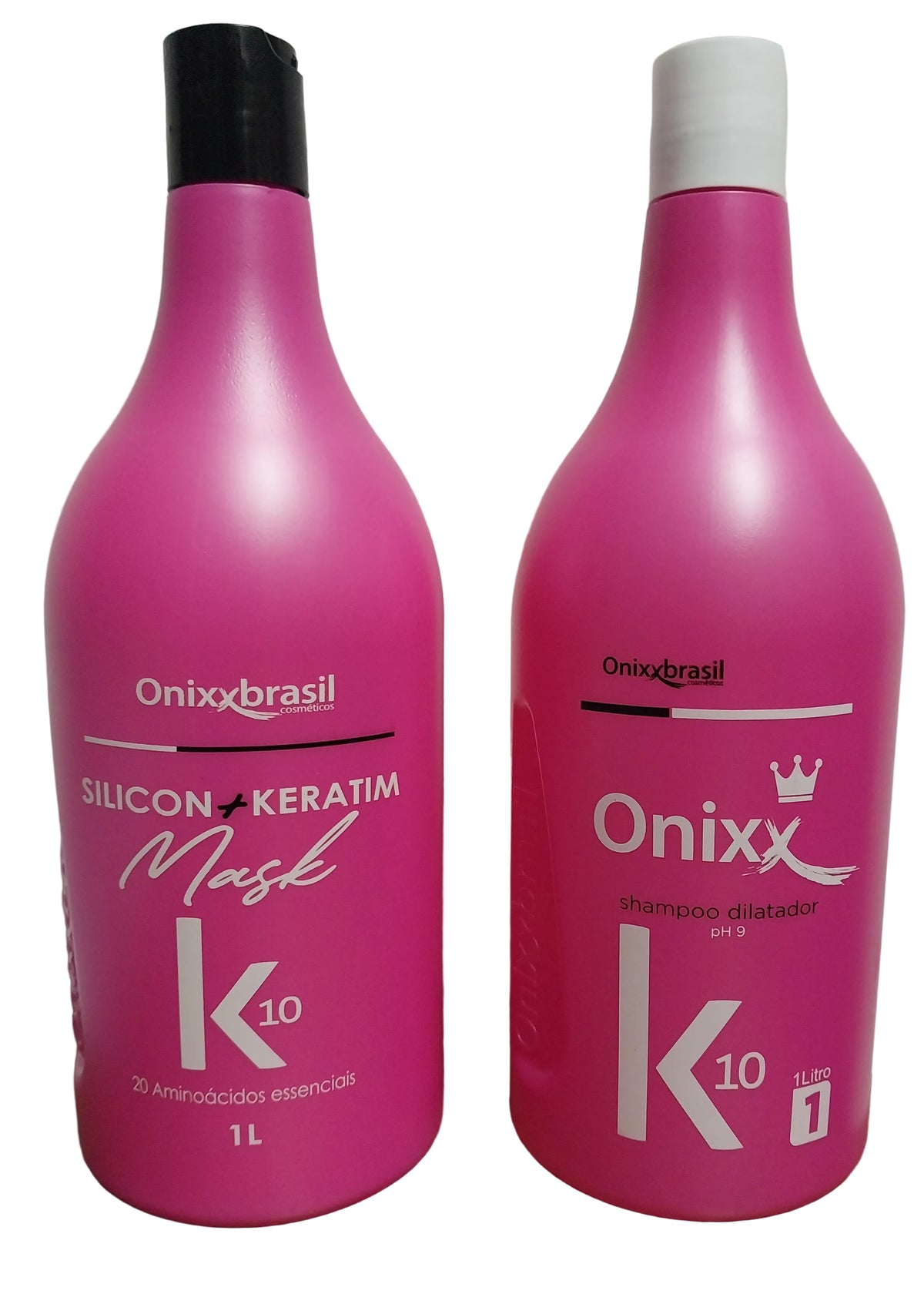 Free K10 Moisturizing Progressive Brush Formol Free Strenghtening Kit 2x1L - Onixx
