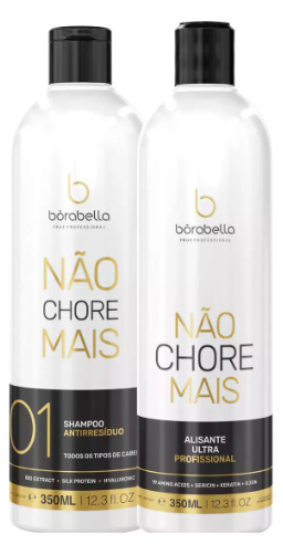 Nao Chore Mais No More Crying Progressive Hair Treatment 2x350ml - Borabella