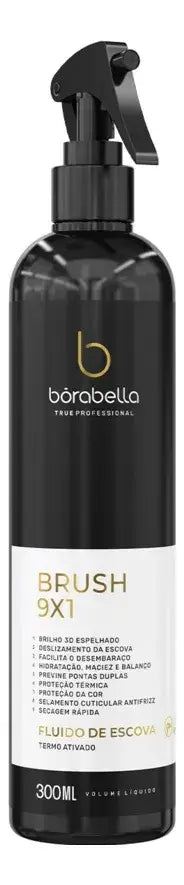 Borabella Brush Soin Capillaire Fluide Thermoactivé Sans Rinçage Finition 300 ml