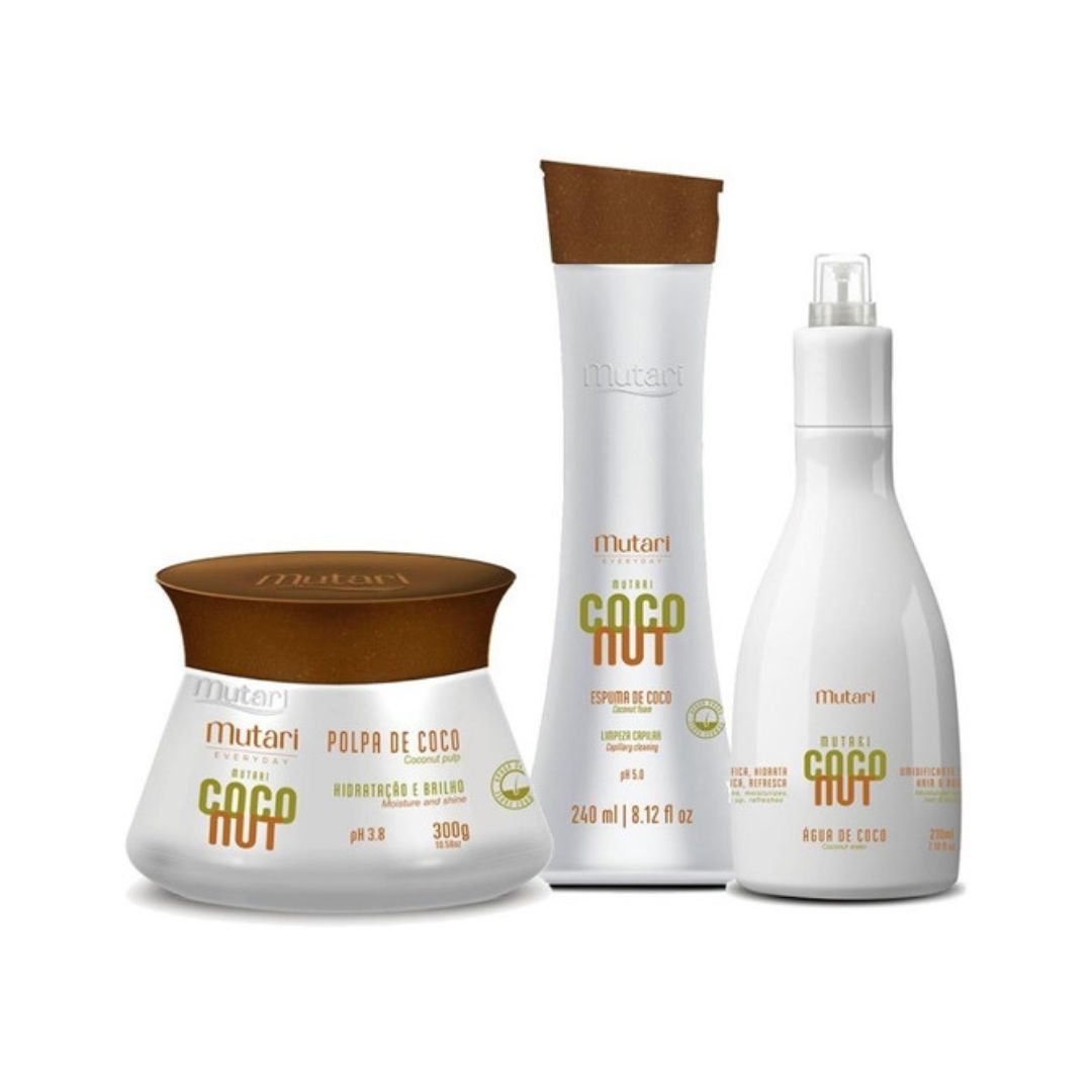 Mutari Coconut Nourishing Home Care Treatment Kit