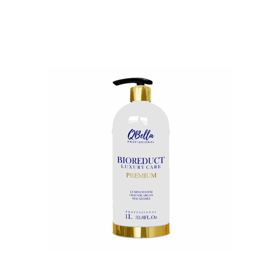 QBella Bioreduct Luxury Care Traitement Réducteur de Volume Capillaire Premium Macadamia 1L