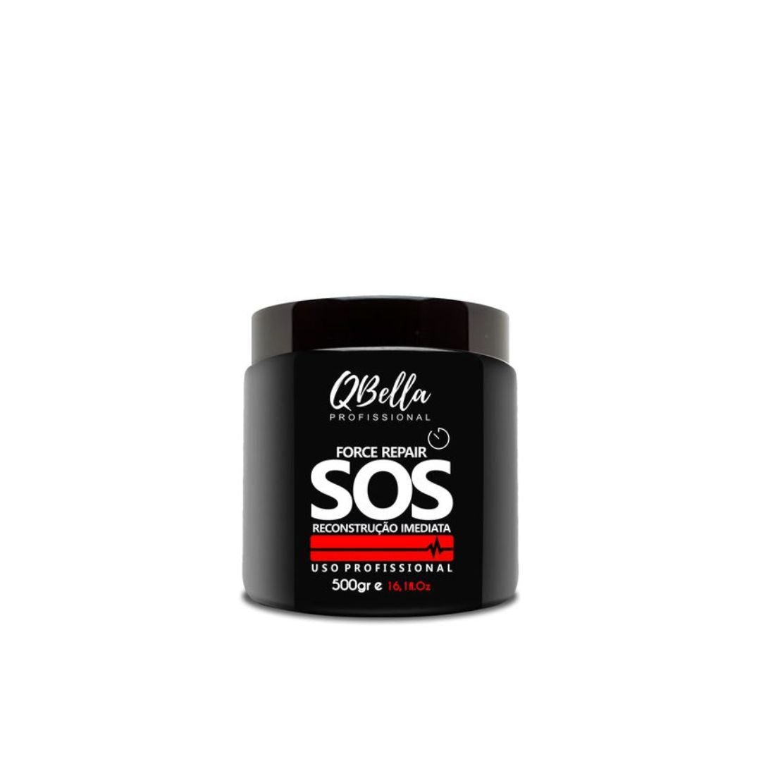 Masque de traitement réparateur SOS Hair Immediate Reconstruction Force QBella 500g