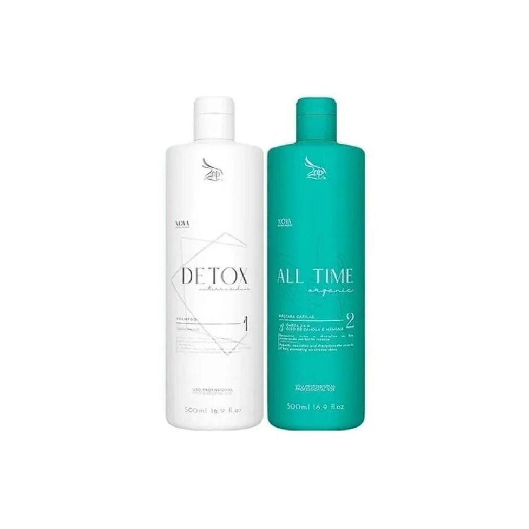 Traitement Oméga Progressif Sans Formol Biologique All Time 2x500ml - Zap Cosmetics