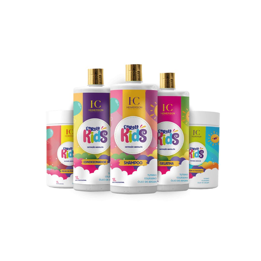 Hemerson dos Cachos Enrola Kids Curly Wavy Professional Treatment 5x1